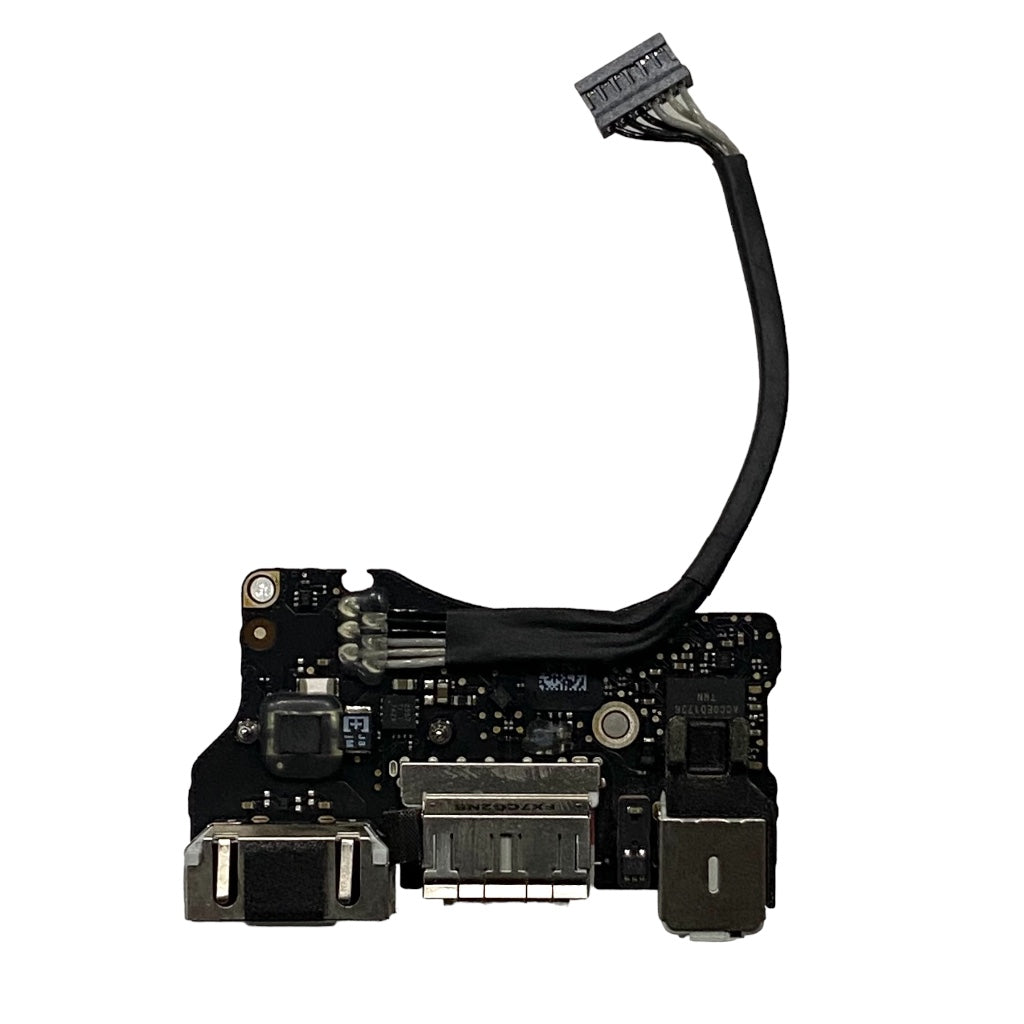 dc jack for apple macbook air 13″ a1466 i/o board power audio