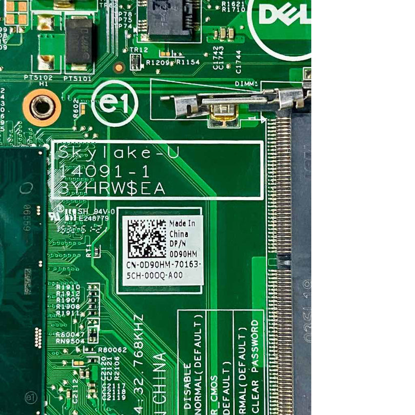 Desktop Motherboard for Dell AIO Inspiron 24 3059 i3 6th Gen SR2EU 0D90HM 14091-1