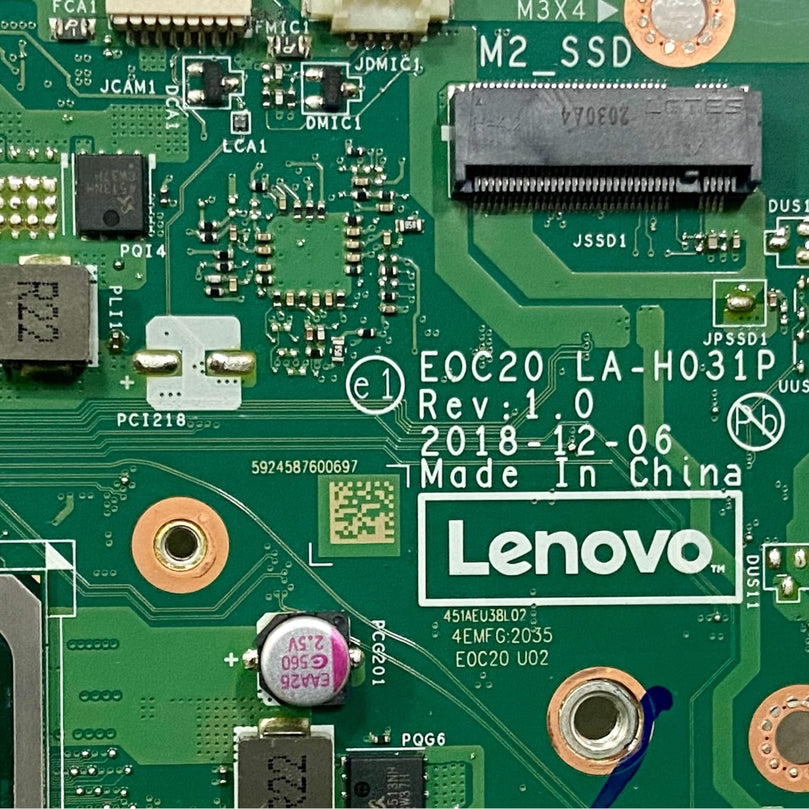 Desktop Motherboard for Lenovo AIO Ideacentre A340-22IWL A340-24IWL i3 8th Gen 01LM730 LA-H031P