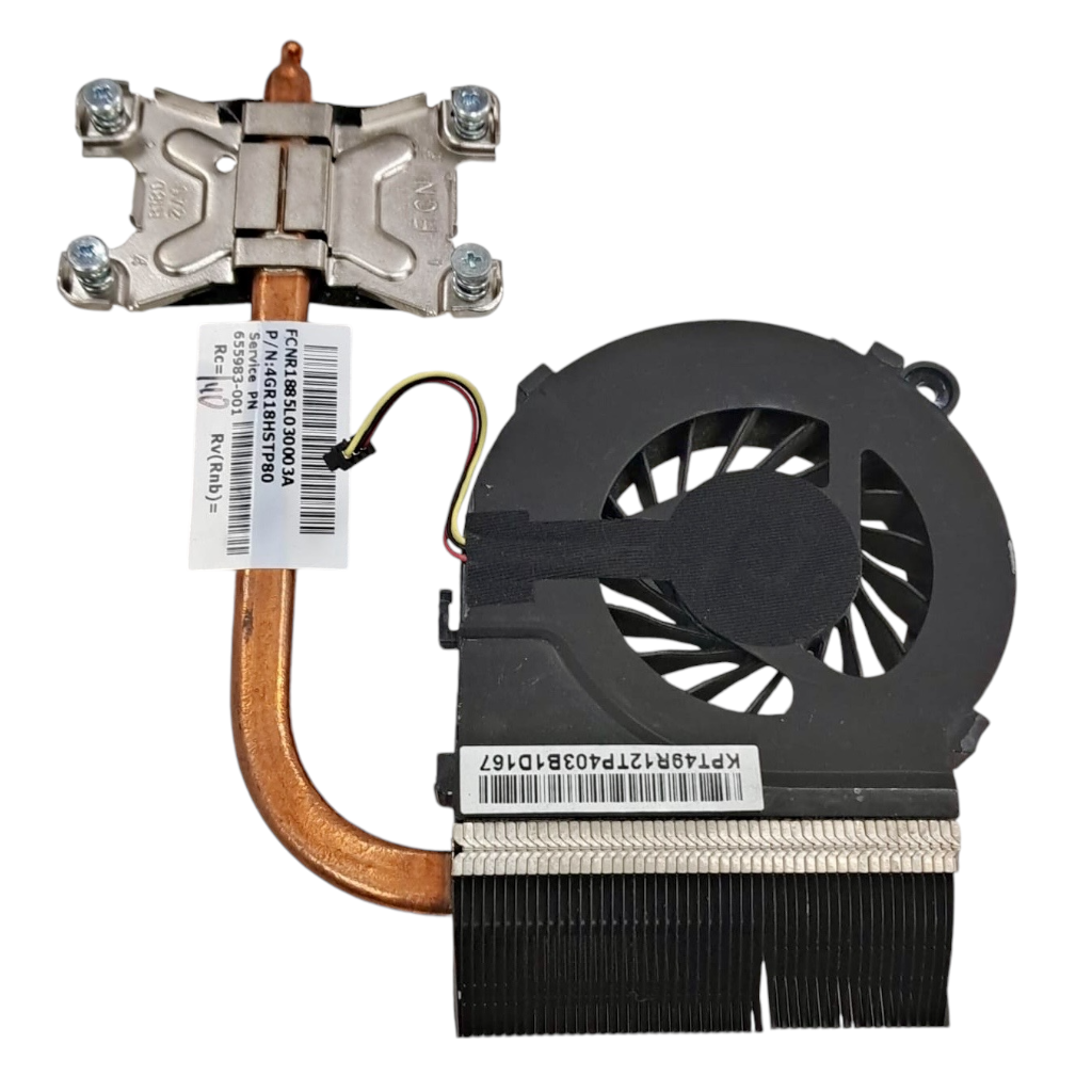 fan with heatsink for hp pavilion g4-1000 part no 655983-001 – Mungu