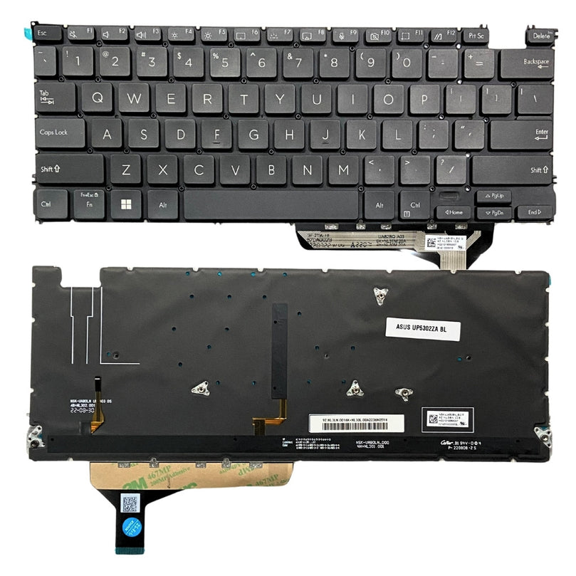 Premium Keyboard ASUS Zenbook S13 Flip UP5302ZA with Backlight US layout