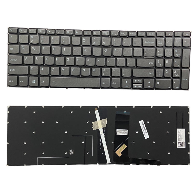 Premium Keyboard for Lenovo Ideapd 330S-15IKB Ideapad 3 Series Backlight US layout