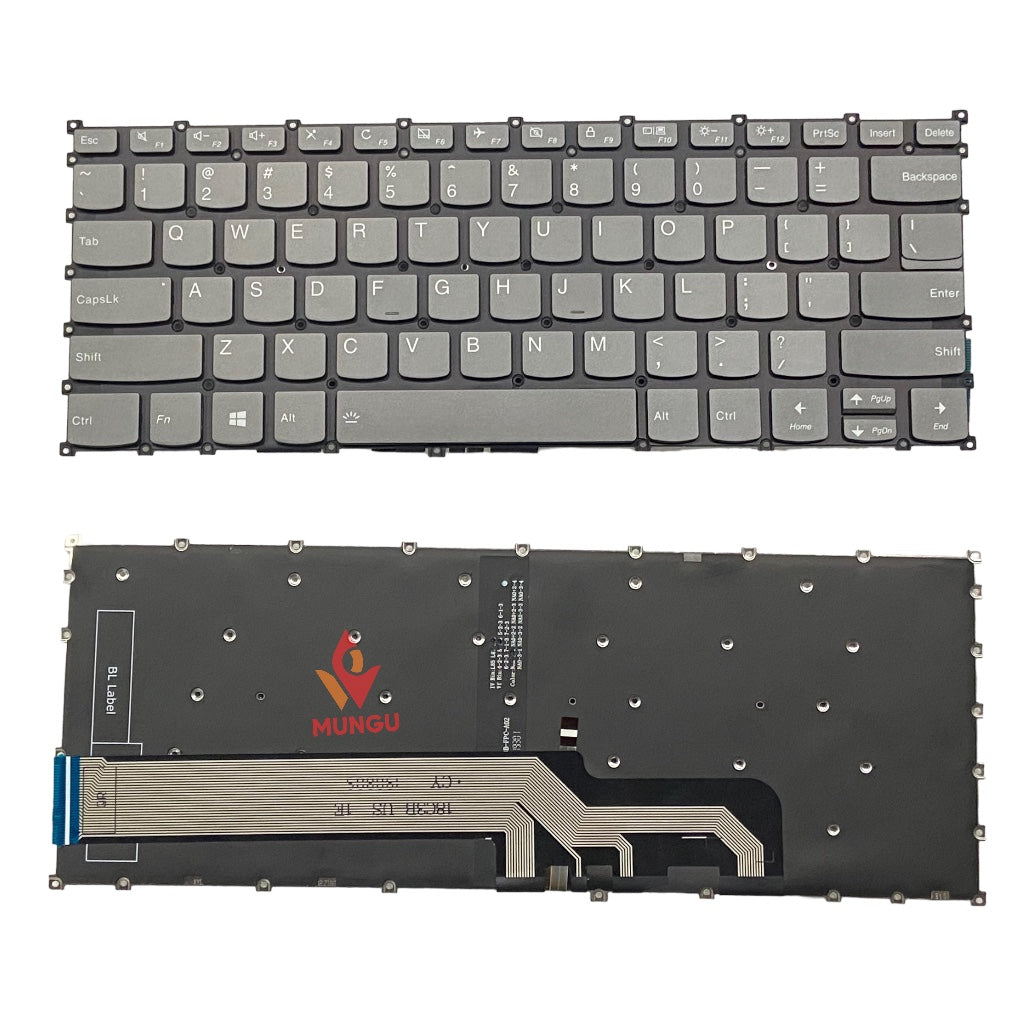Premium Keyboard for Lenovo Ideapad S540-14IWL S540-14API YOGA 340-14  Backlight US Layout