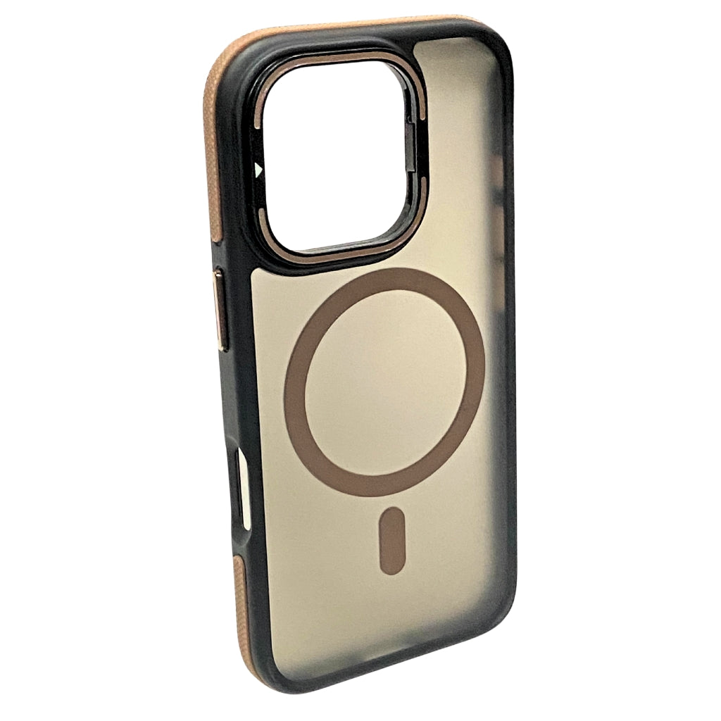 Mungu Highly Premium iPhone 16 Pro MAX & 16 Pro Back Case with MagSafe and KickStand Militry Grade