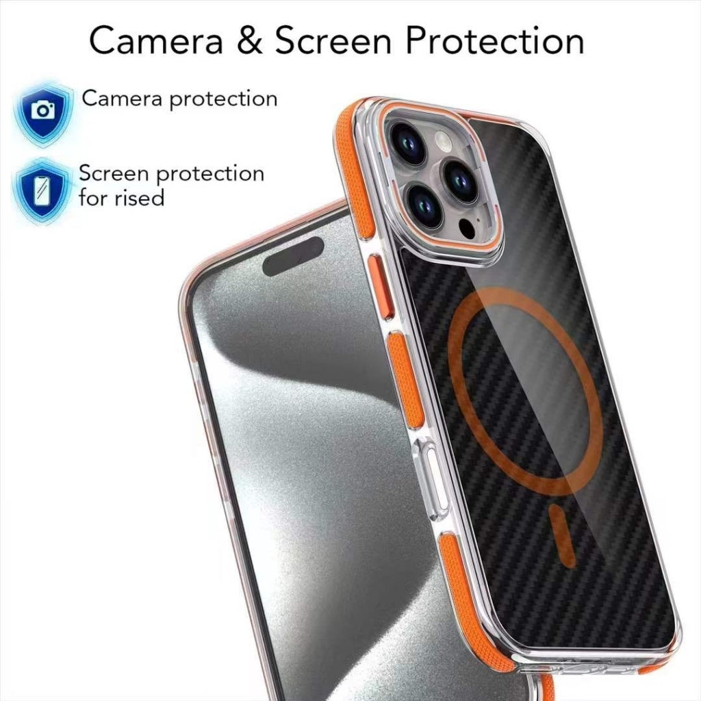 Mungu Highly Premium iPhone 16 Pro MAX & 16 Pro Back Case with MagSafe and KickStand Militry Grade