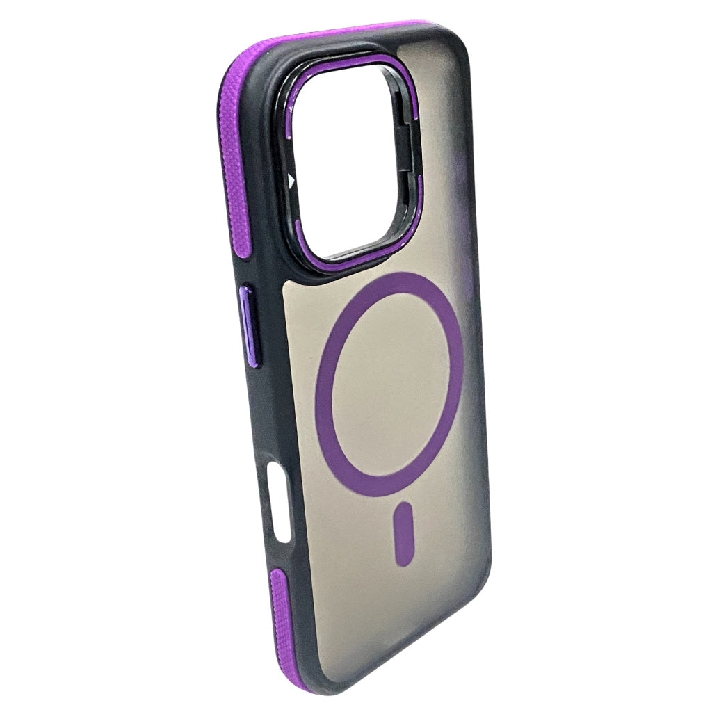 Mungu Highly Premium iPhone 16 Pro MAX & 16 Pro Back Case with MagSafe and KickStand Militry Grade