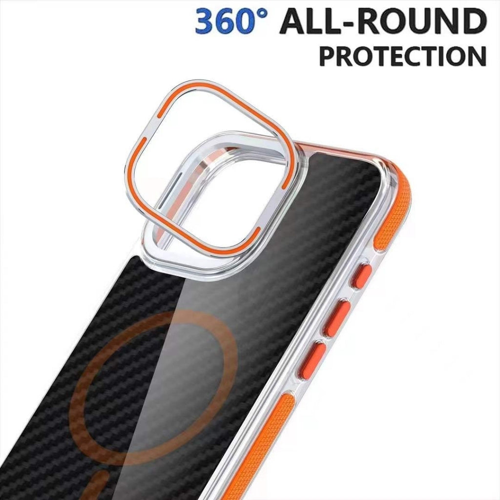 Mungu Highly Premium iPhone 16 Pro MAX & 16 Pro Back Case with MagSafe and KickStand Militry Grade
