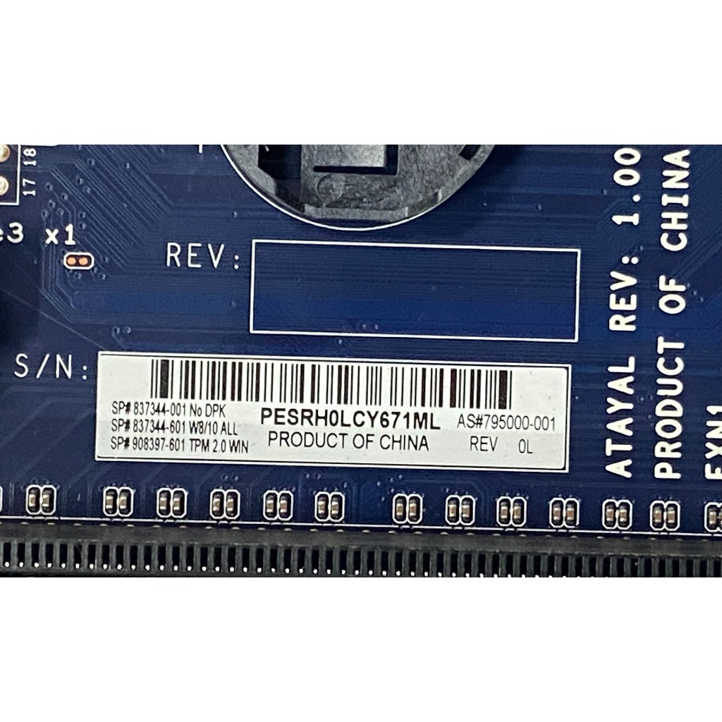 Desktop Motherboard for HP Workstation Z240 837344-001