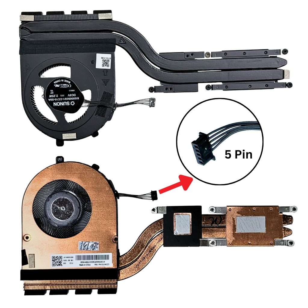 FAN with Heatsink For Lenovo E480 with Graphic