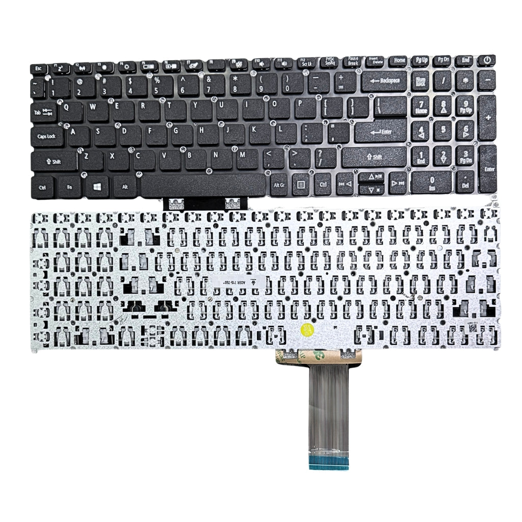 Keyboard for Acer Aspire A715-75 A715-75G without Backlight US layout