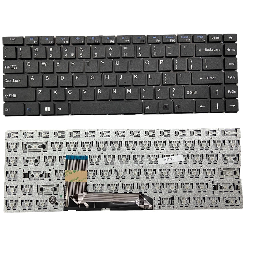 Premium Keyboard For Acer One Z3-471 US Layout
