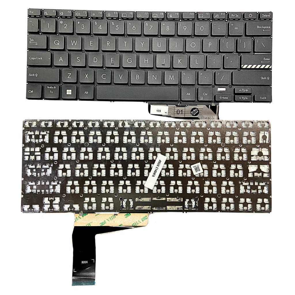 Premium Keyboard ASUS Vivobook Go 14 X1404FA Series Black without Backlight