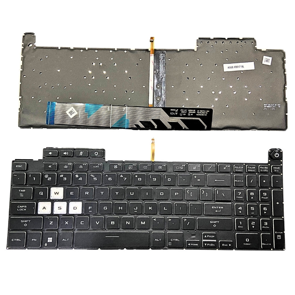 Premium Keyboard For Asus TUF AIR Gaming FX517 FX507 FX577ZM Series with Backlight US