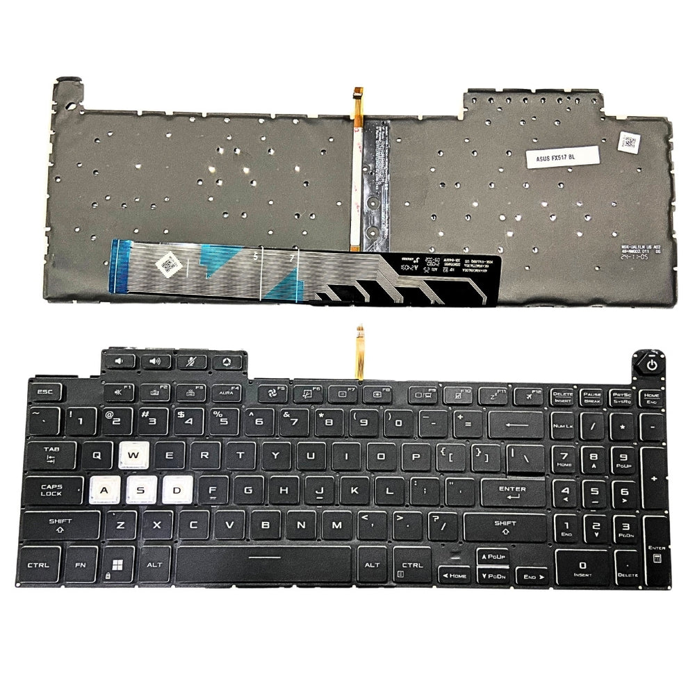 Premium Keyboard For Asus TUF AIR Gaming FX517 FX507 FX577ZM Series with Backlight US