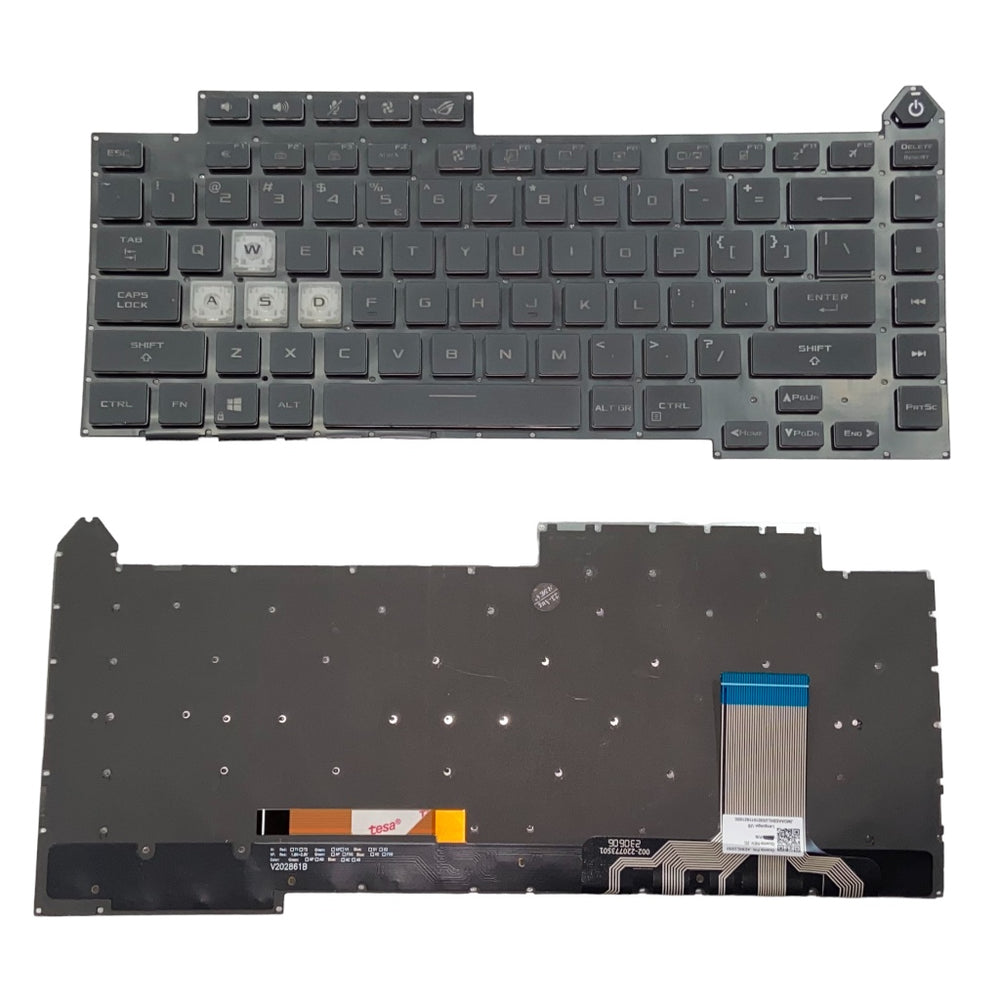 Premium Keyboard for ASUS ROG Strix G15 G513 with Backlight US layout