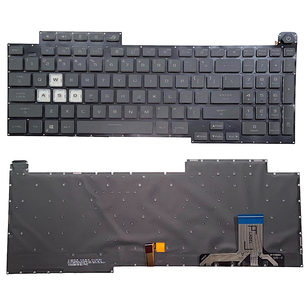 Premium Keyboard for ASUS ROG Strix G17 G713 with Backlight US layout