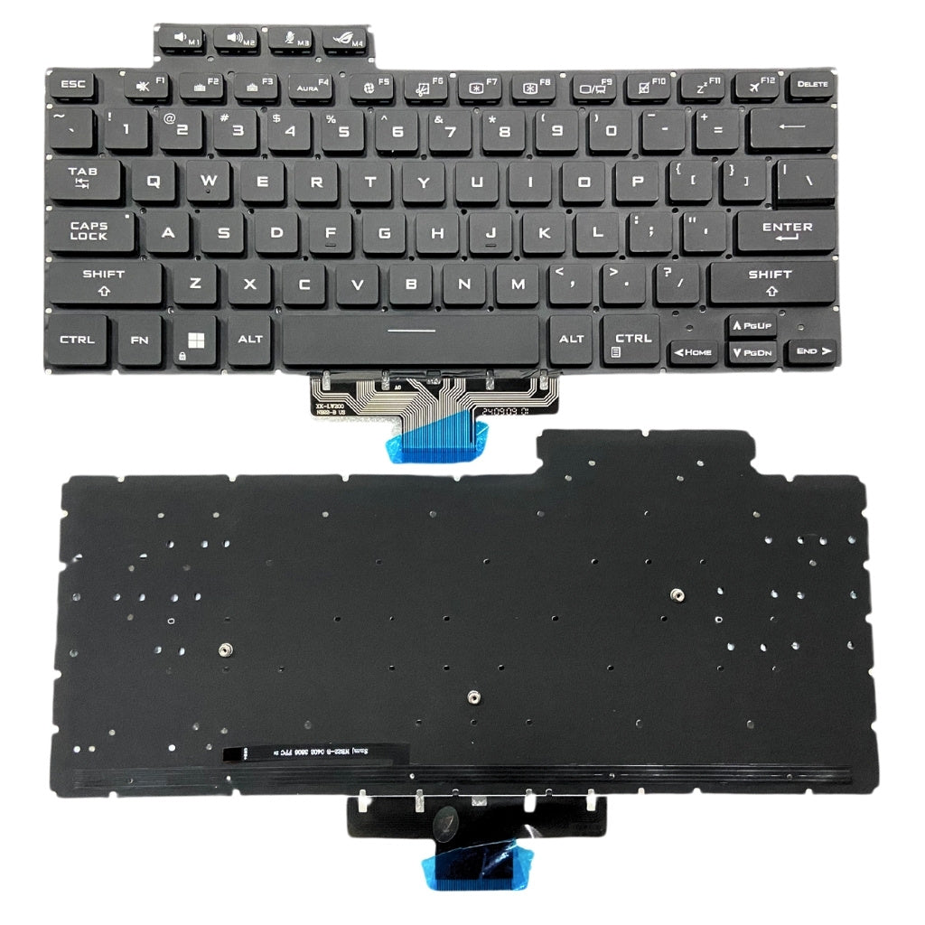 Premium Keyboard ASUS ROG Zephyrus G15 GA503 GA503Q Black with Backlight US layout