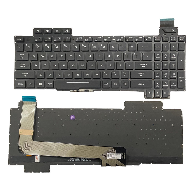 Premium Keyboard for ASUS ROG Strix GL503 GL503V GL503VD US Black with Backlight US layout