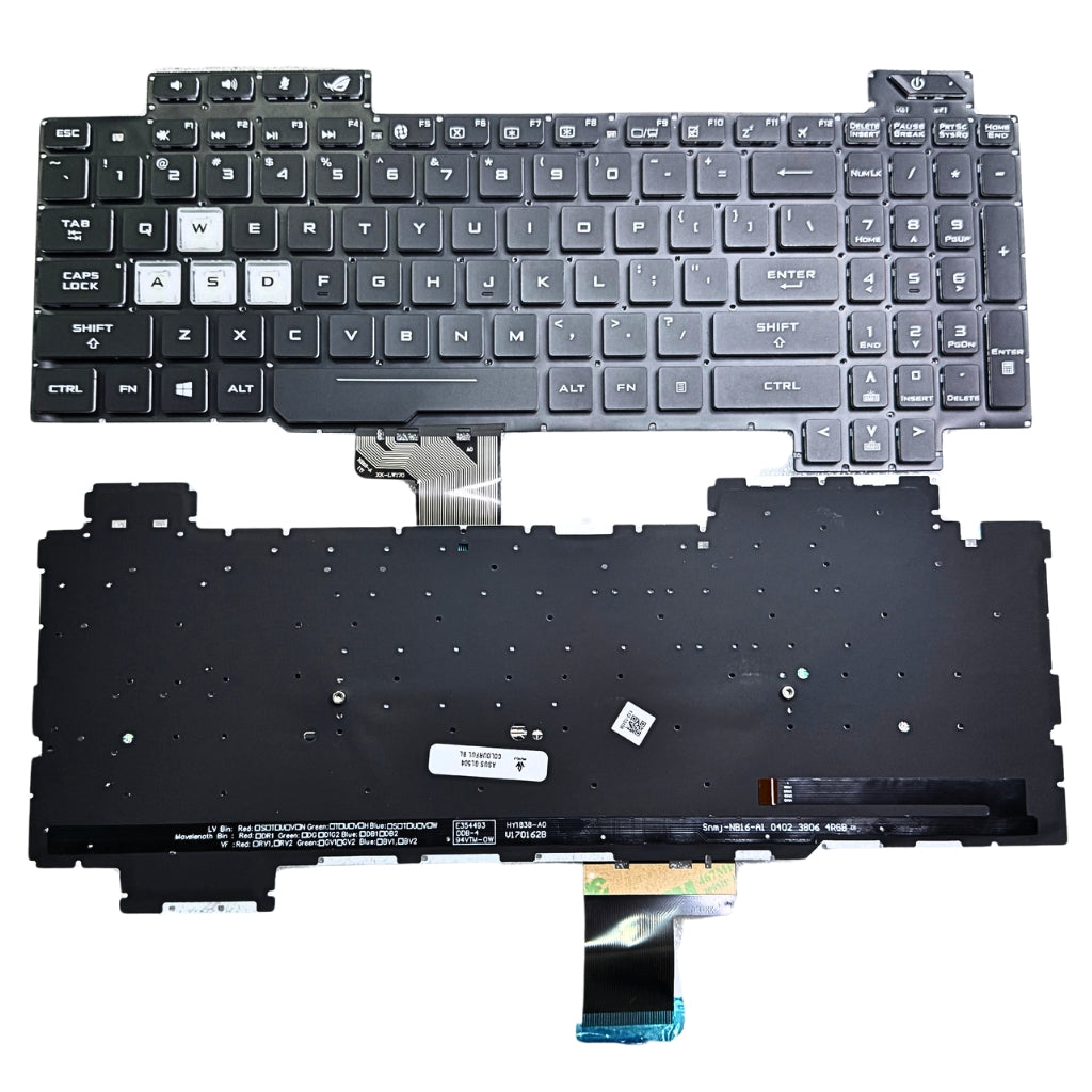 Premium Keyboard For Asus ROG Strix GL504 GL504V Series with Colourful Backlight US Layout