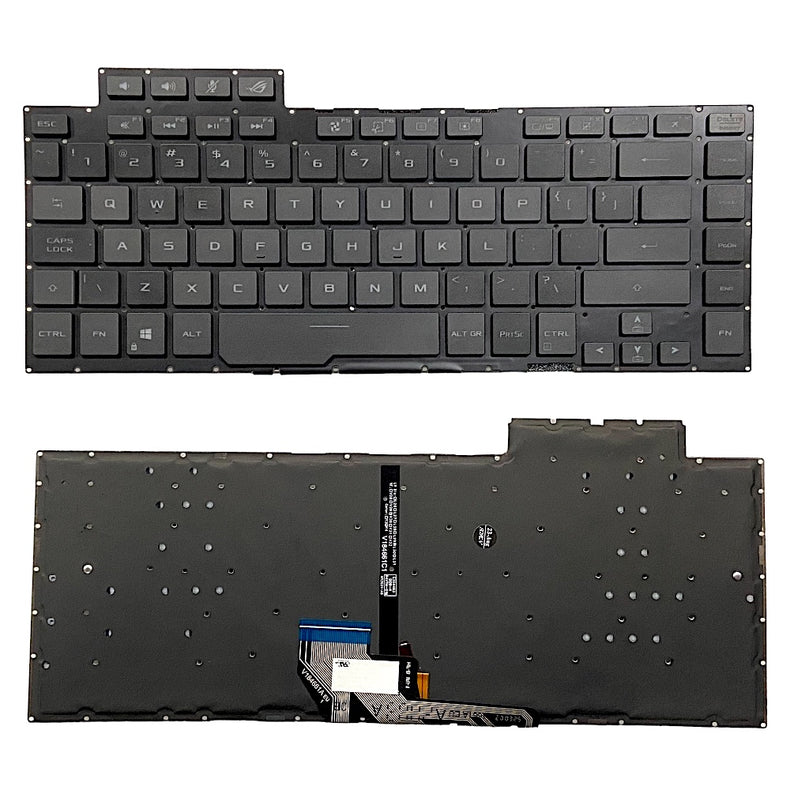 Premium Keyboard for ASUS ROG Zephyrus GU502 GA502 GX502 with Backlight US layout