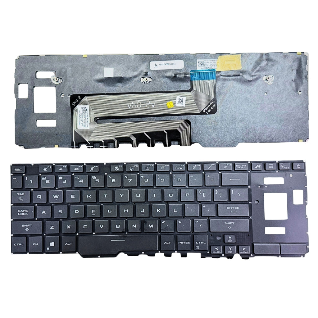 Premium Keyboard ASUS RGB Zephyrus Duo 15 GX550 GX551 Black with RGB Backlight US layout