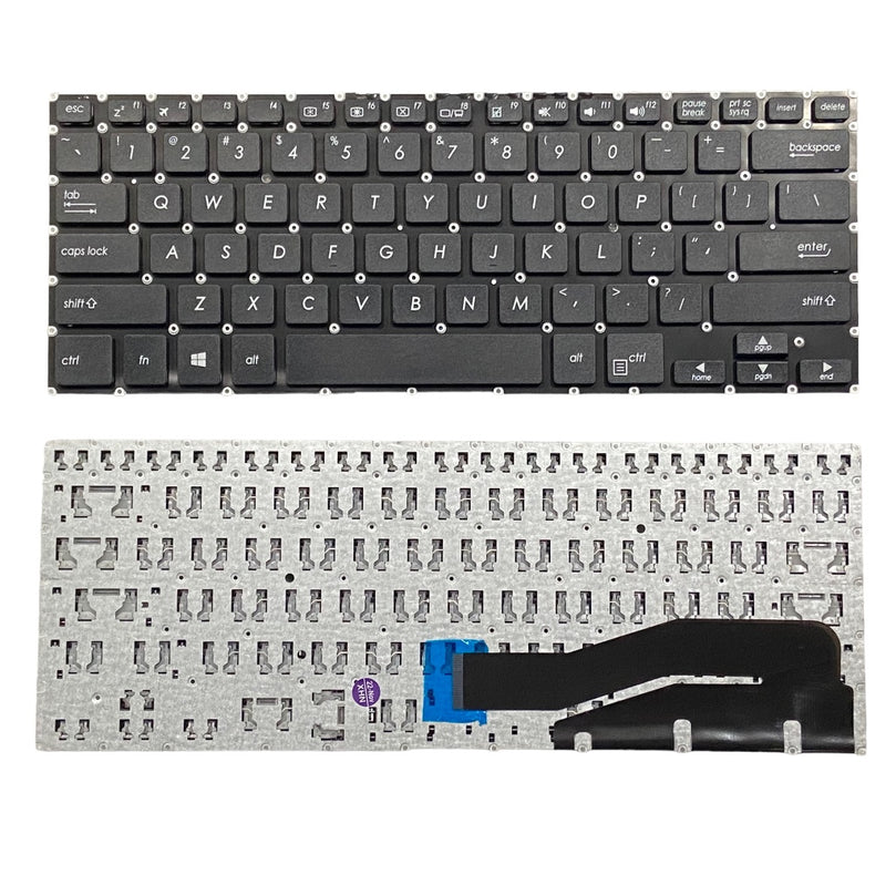 Keyboard for ASUS VivoBook Flip 14 TP410 TP410U TP410UA  Black
