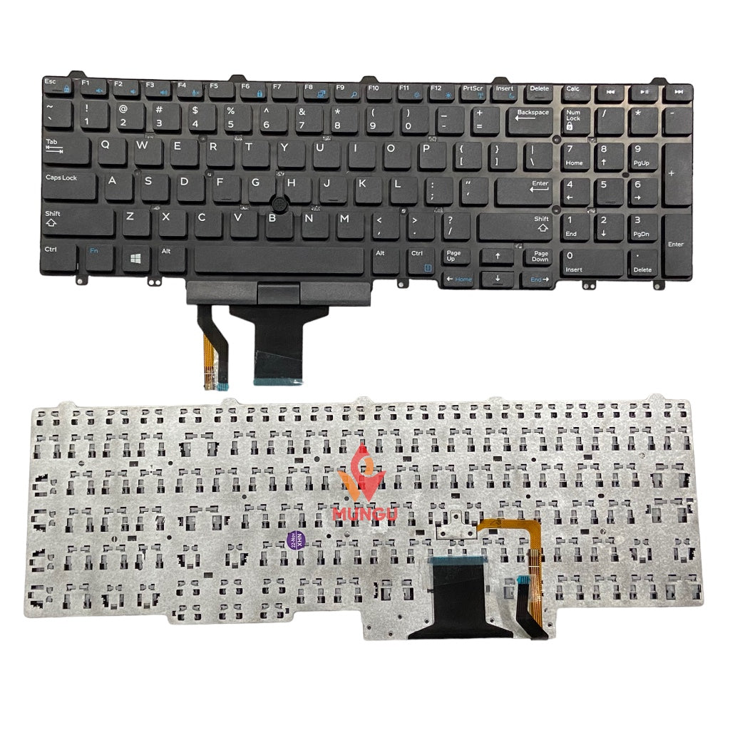 Keyboard for DELL Latitude E5550 E5570 E5580 with Trackpoint without Backlight