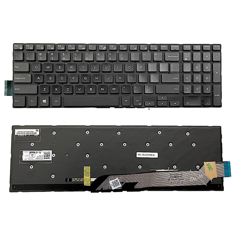 Premium Keyboard for Dell Inspiron 5570 5575 7567 with Backlight US layout