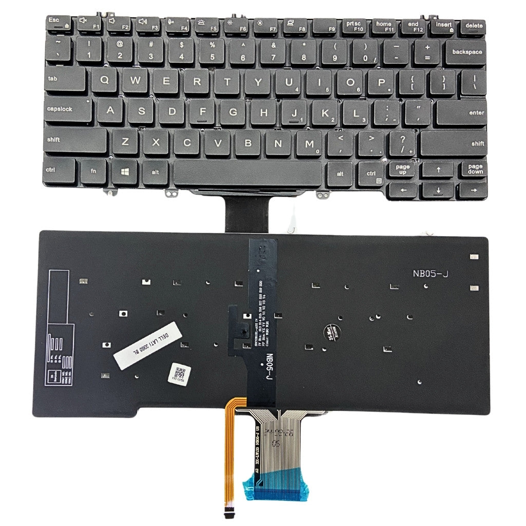 Premium Keyboard for Dell Latitude 3300 5300 5200 7300 with Backlight