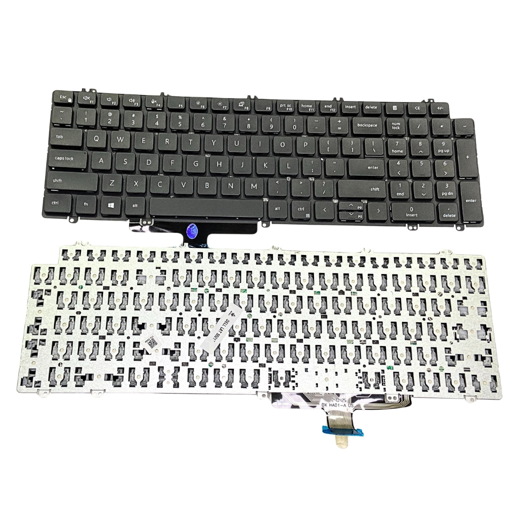 Keyboard for Dell Latitude 5520 5521 Precision 3560 3561 3570 3571 3580 without Backlight