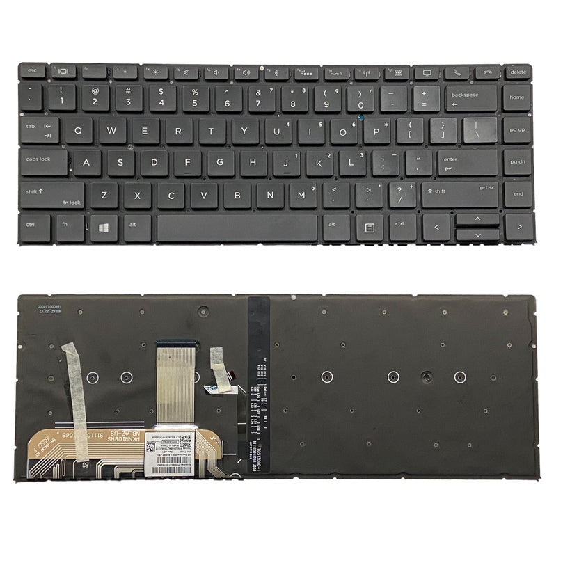 Premium Keyboard for HP Elitebook 1040 G4 with Backlight US layout