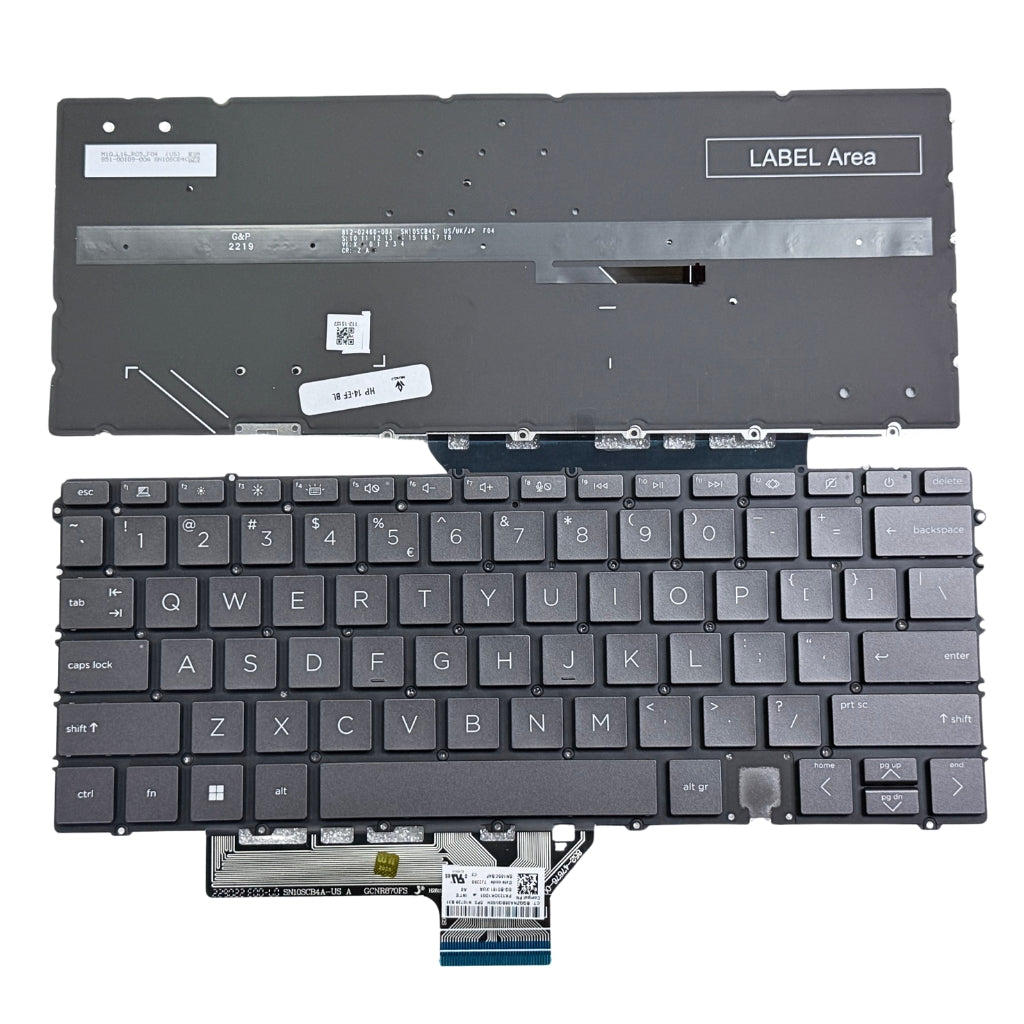 Premium Keyboard For HP Spectre X360 14-EF With Backlihgt US Layout