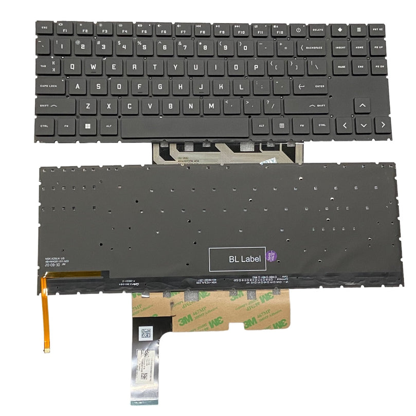 Keyboard For HP Omen 15-EK 15-EK0020CA 15-EN 15-EN0036NR 15-EN1013DX Gaming Keyboard Backlit US