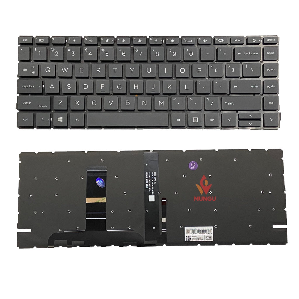 Premium Keyboard for HP Probook 440 G8 445 G8 440 G9 Backlight US Layout