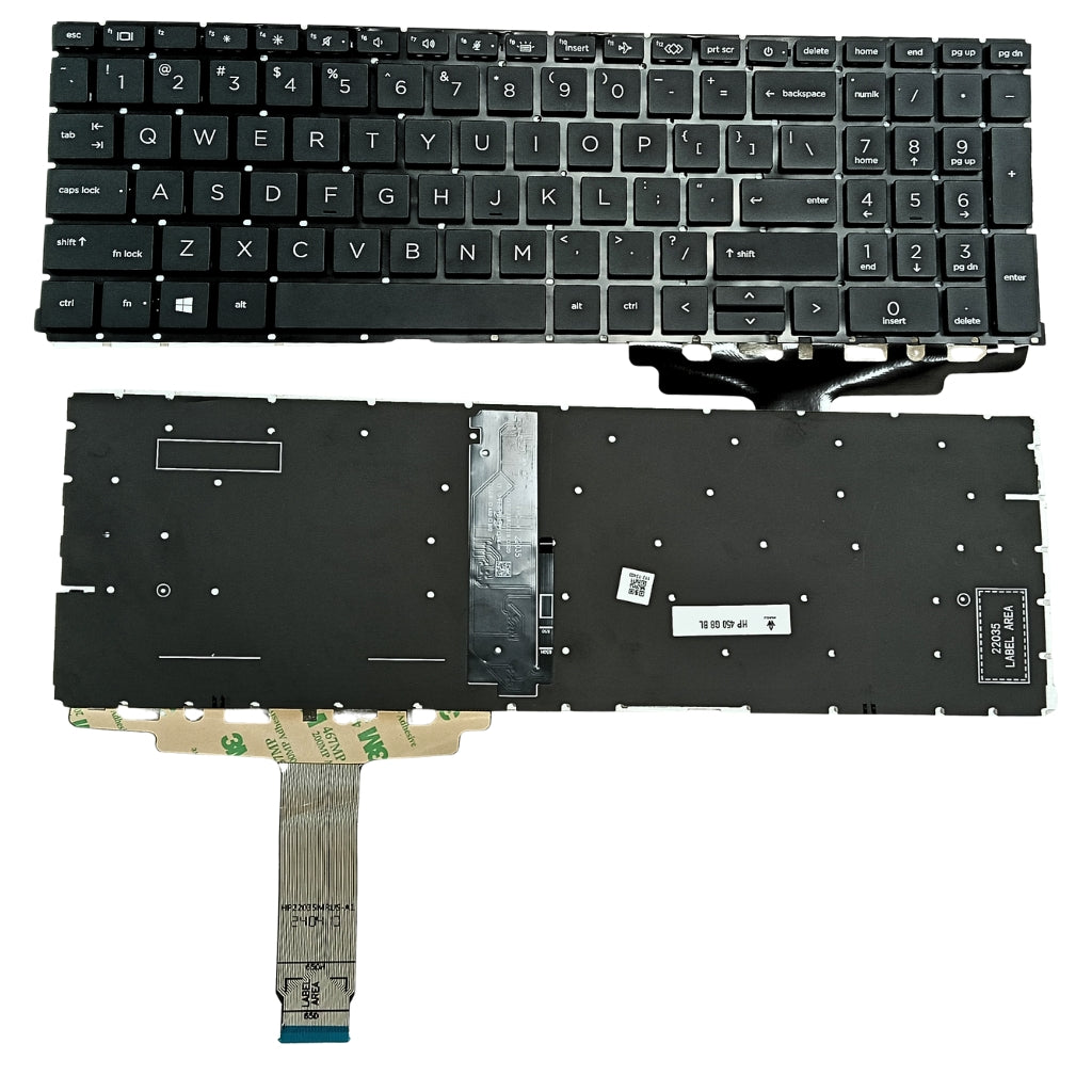 Premium Keyboard for HP Probook 450 G8 455 G8 Series with Backlight US Layout