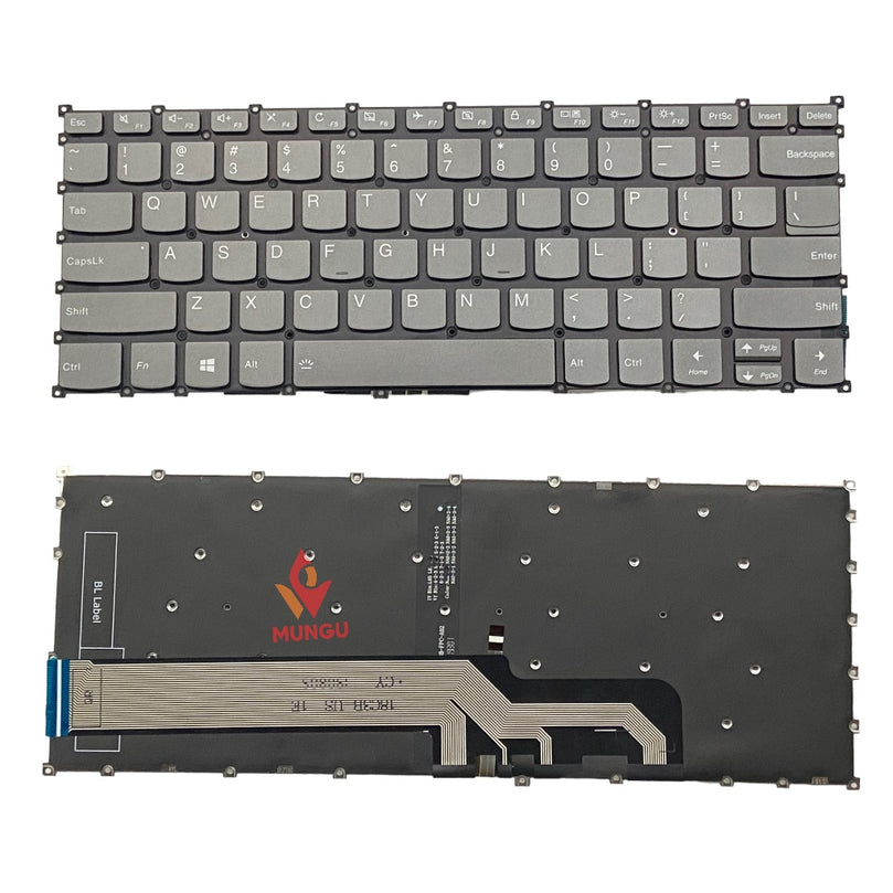 Premium Keyboard for Lenovo Ideapad S540-14IWL S540-14API YOGA 340-14 Backlight US Layout