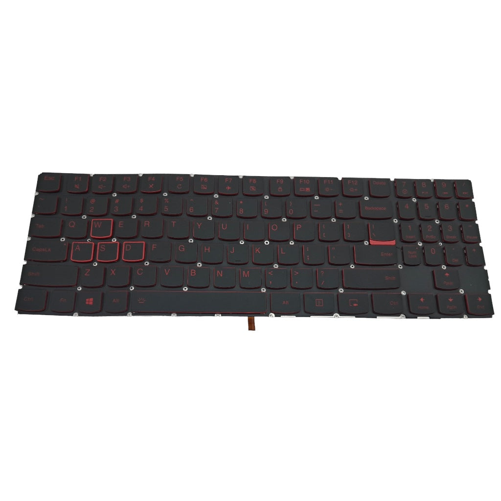 Premium Keyboard for Lenovo Legion Y520 Y530 Y720 Red Keys with backlight US Layout