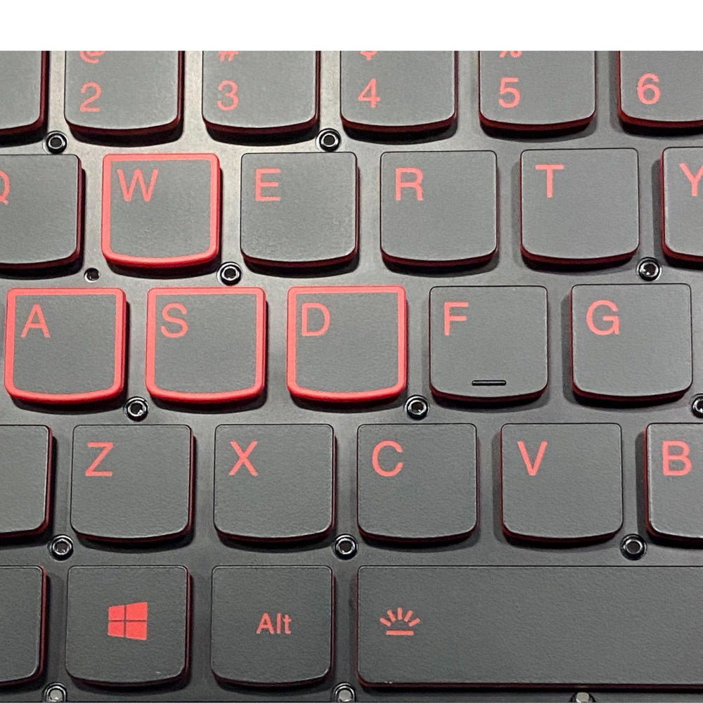 Premium Keyboard for Lenovo Legion Y540-15 RED Keys with Backlight US type