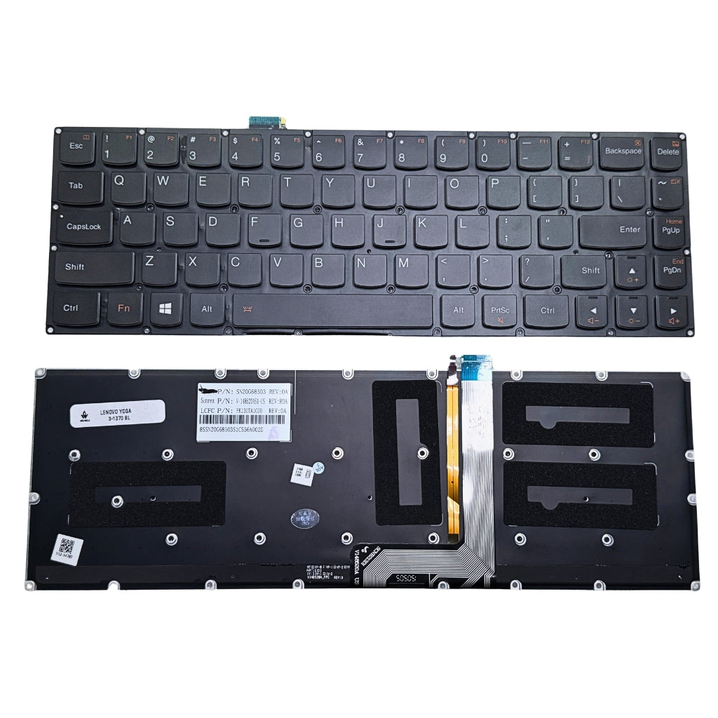 Premium Keyboard For Lenovo Yoga 3 PRO 1370 with Backlight US layout