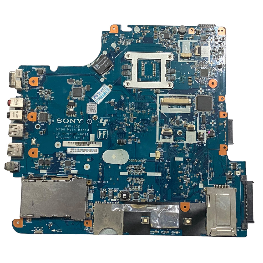 Motherboard for Sony VAIO VGN-NS10L MBX-202 A1599544A
