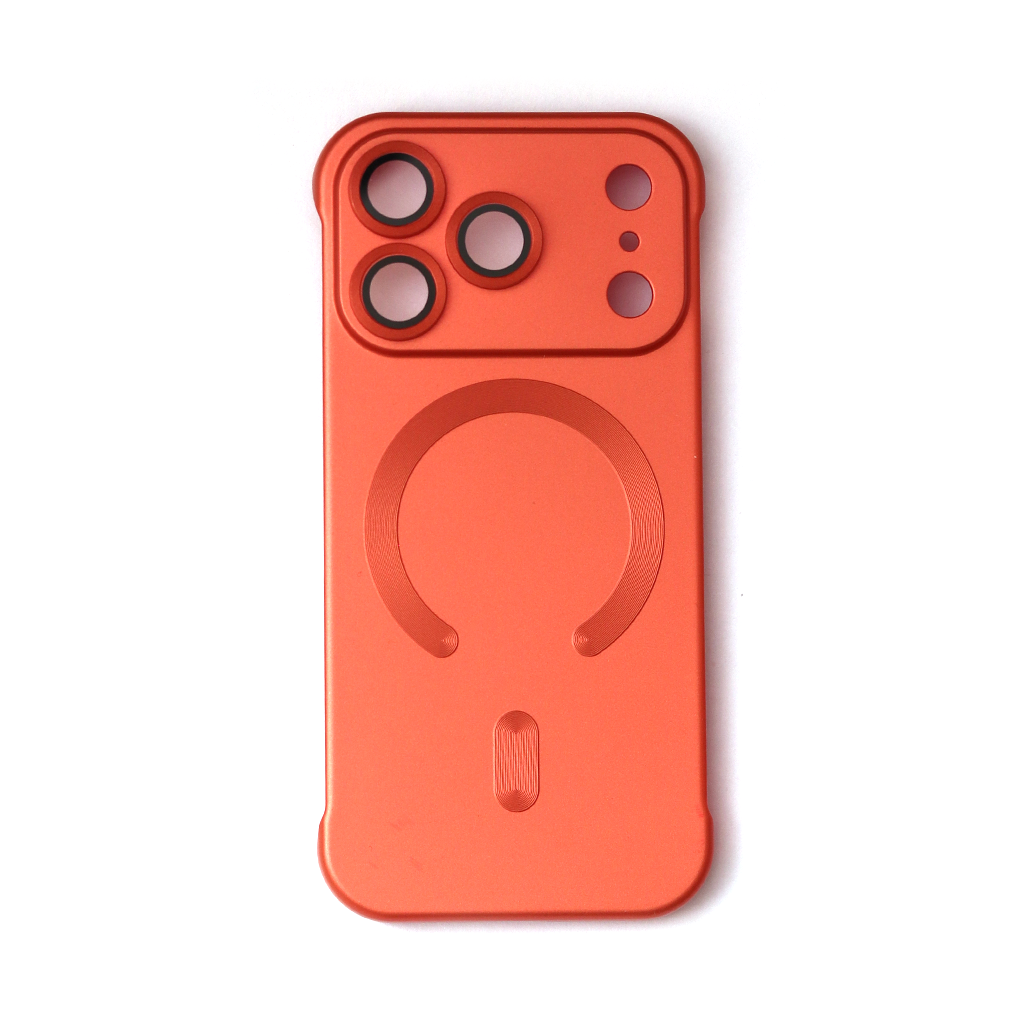 Mungu Highly Premium Metal Finish Side Cut iPhone 17 Cases with Magsafe