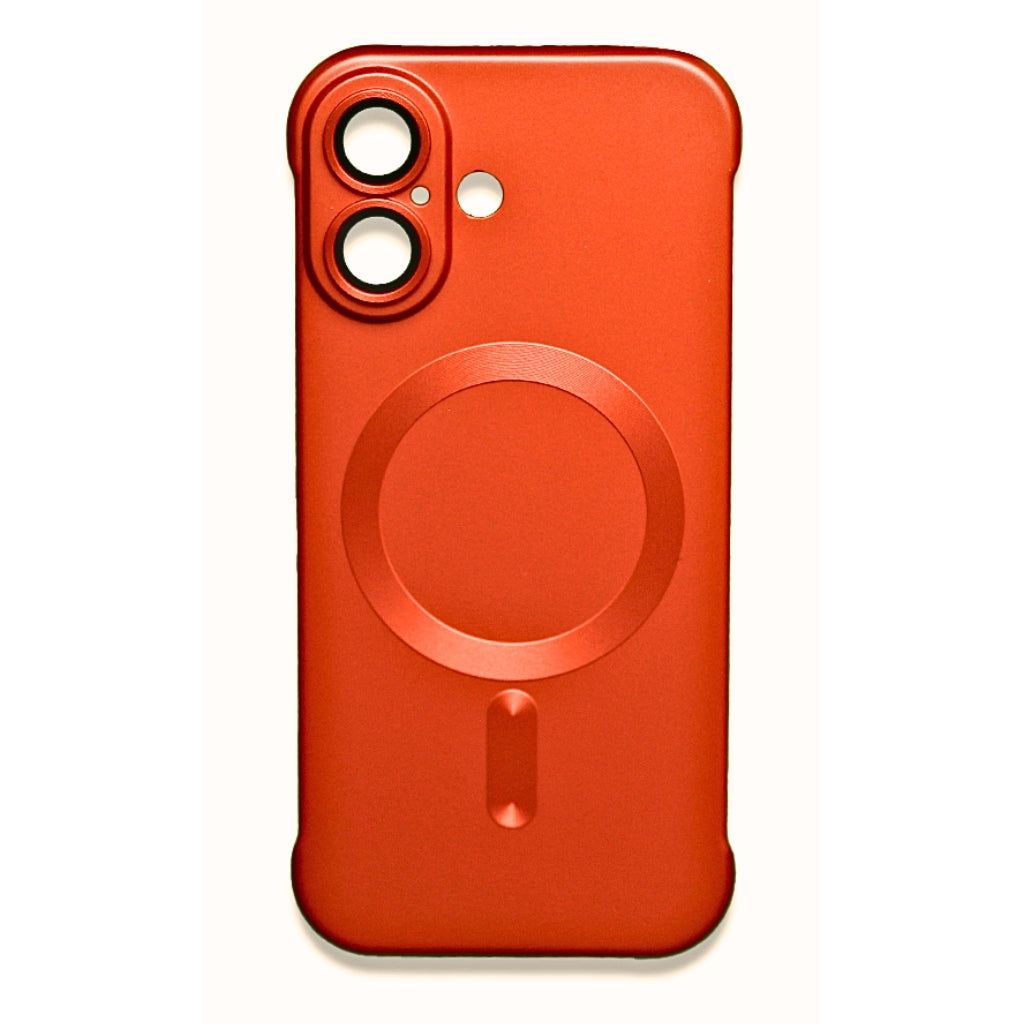 Mungu Highly Premium Metal Finish Side Cut iPhone 17 Cases with Magsafe