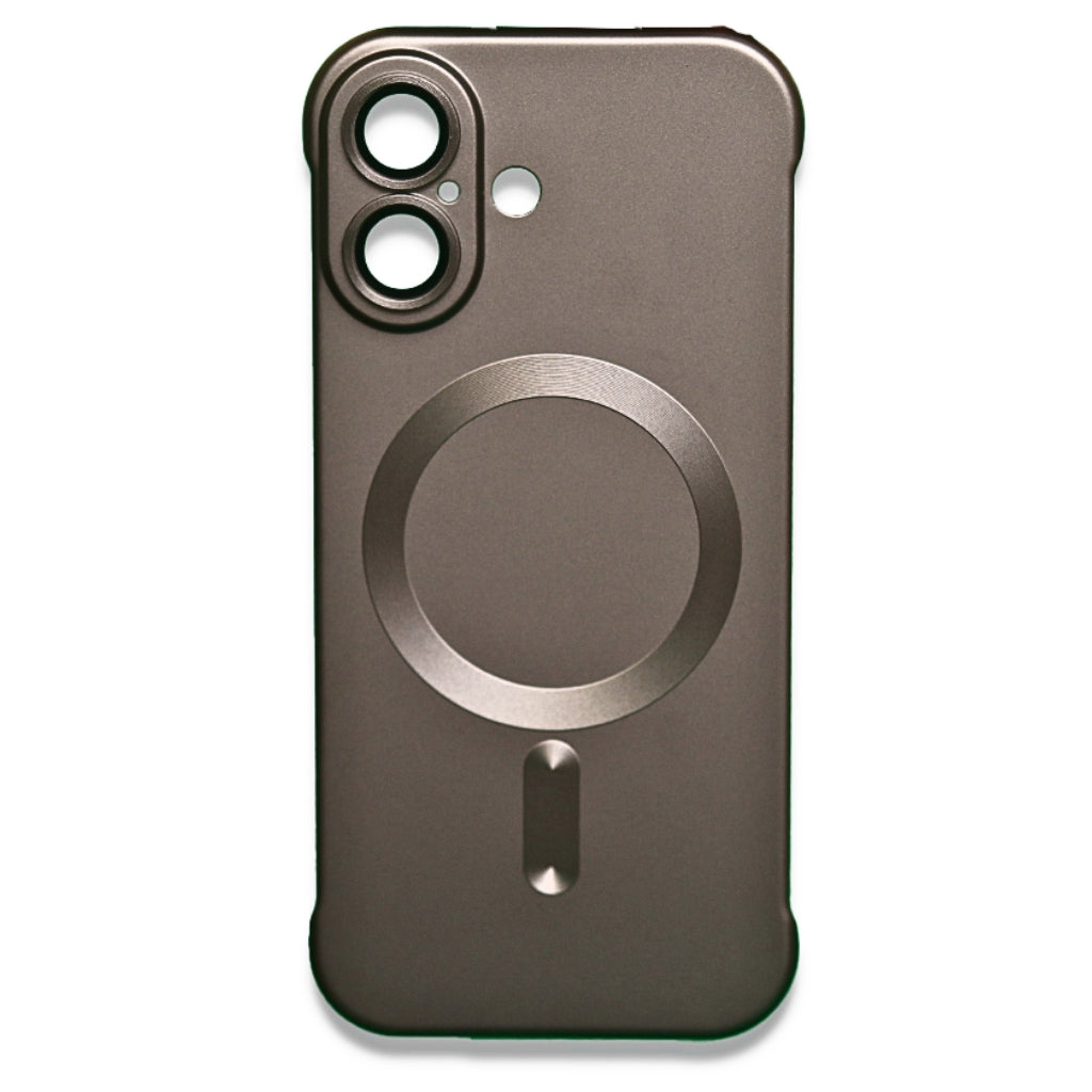 Mungu Highly Premium Metal Finish Side Cut iPhone 17 Cases with Magsafe
