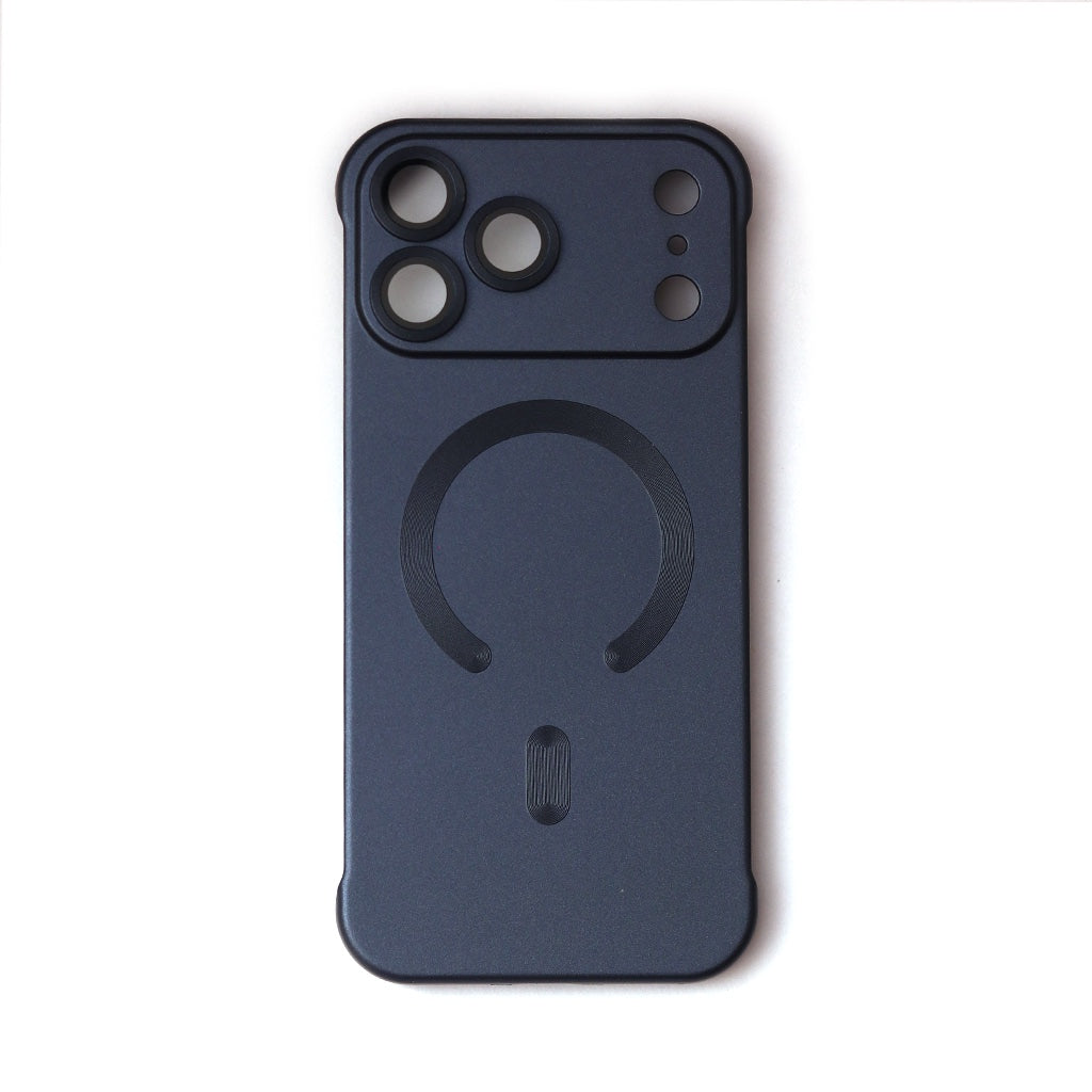 Mungu Highly Premium Metal Finish Side Cut iPhone 17 Cases with Magsafe