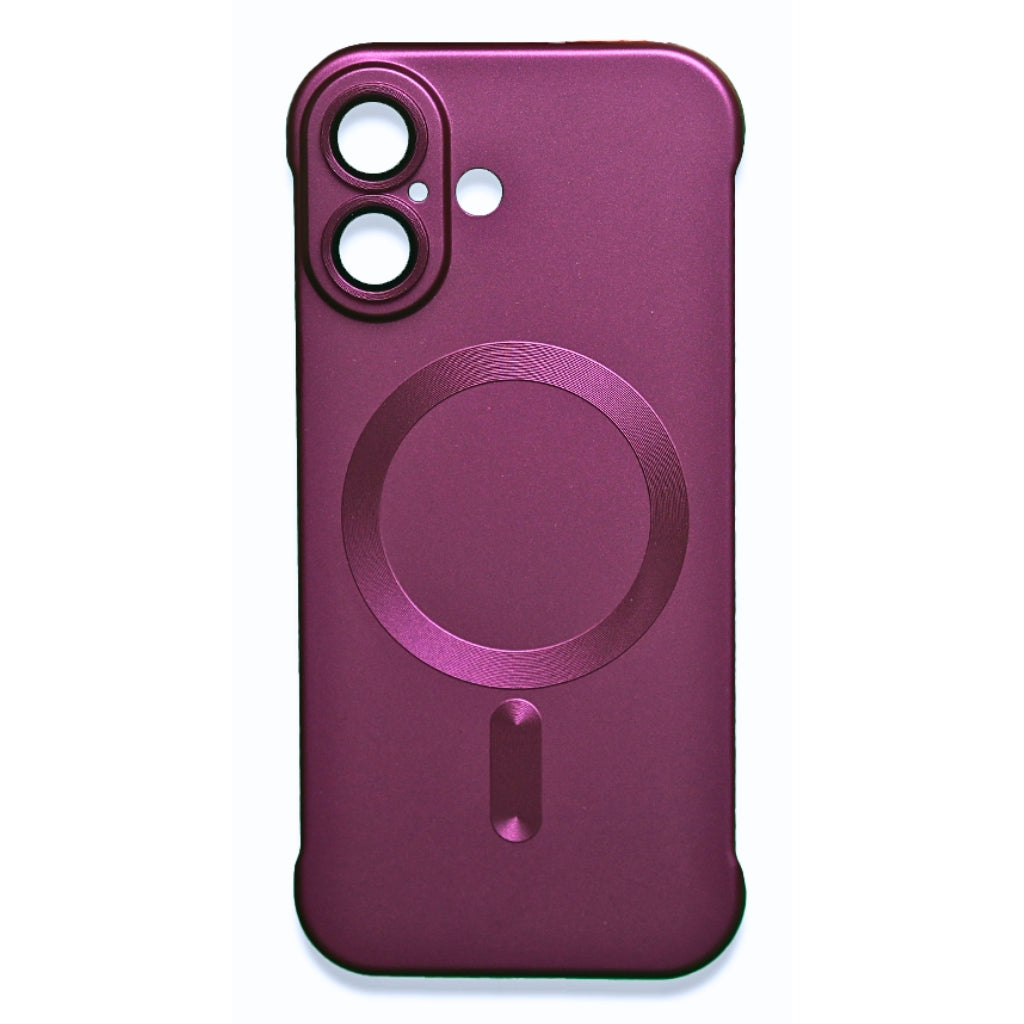 Mungu Highly Premium Metal Finish Side Cut iPhone 17 Cases with Magsafe