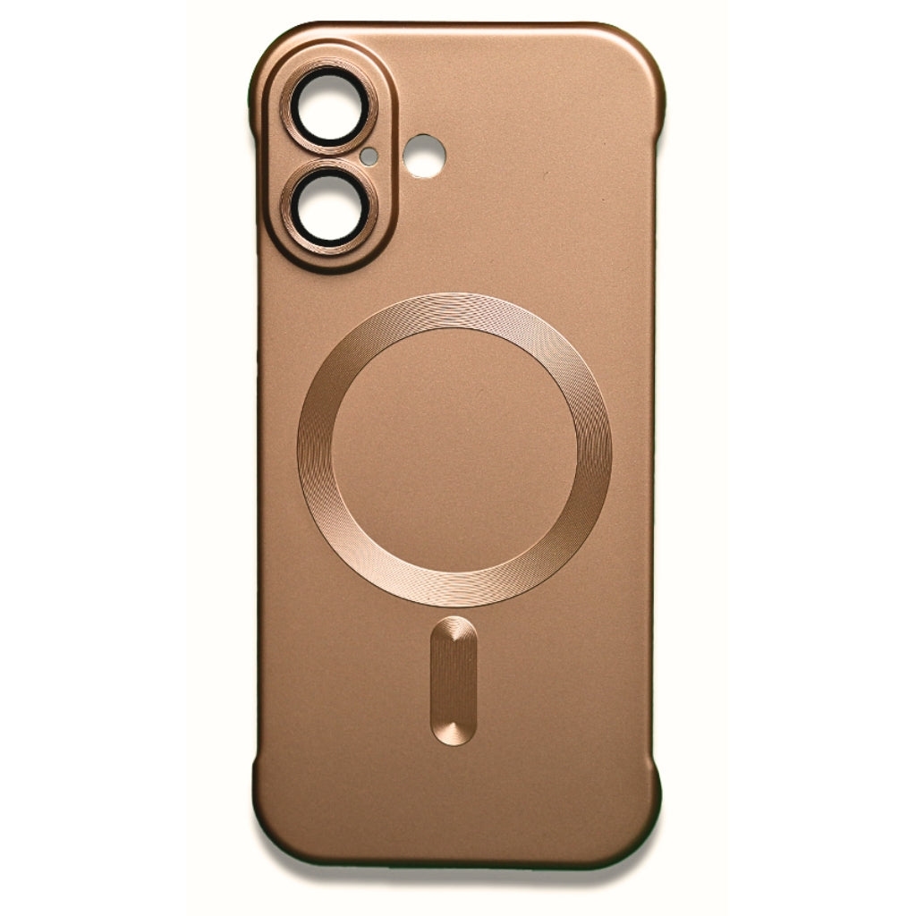 Mungu Highly Premium Metal Finish Side Cut iPhone 17 Cases with Magsafe