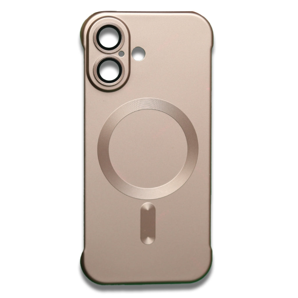 Mungu Highly Premium Metal Finish Side Cut iPhone 17 Cases with Magsafe