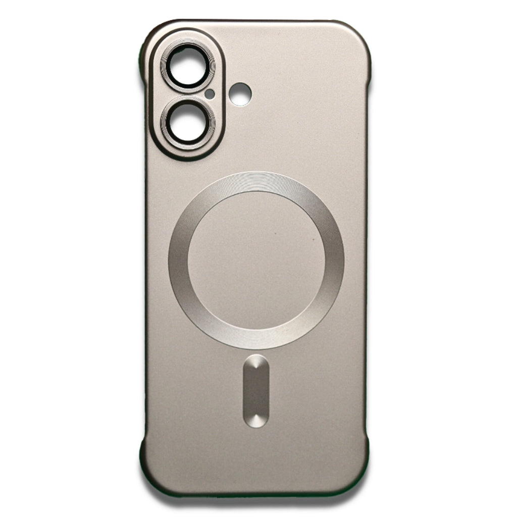 Mungu Highly Premium Metal Finish Side Cut iPhone 17 Cases with Magsafe