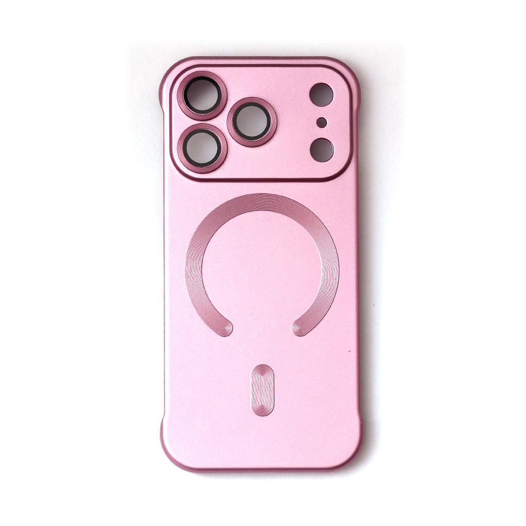 Mungu Highly Premium Metal Finish Side Cut iPhone 17 Cases with Magsafe