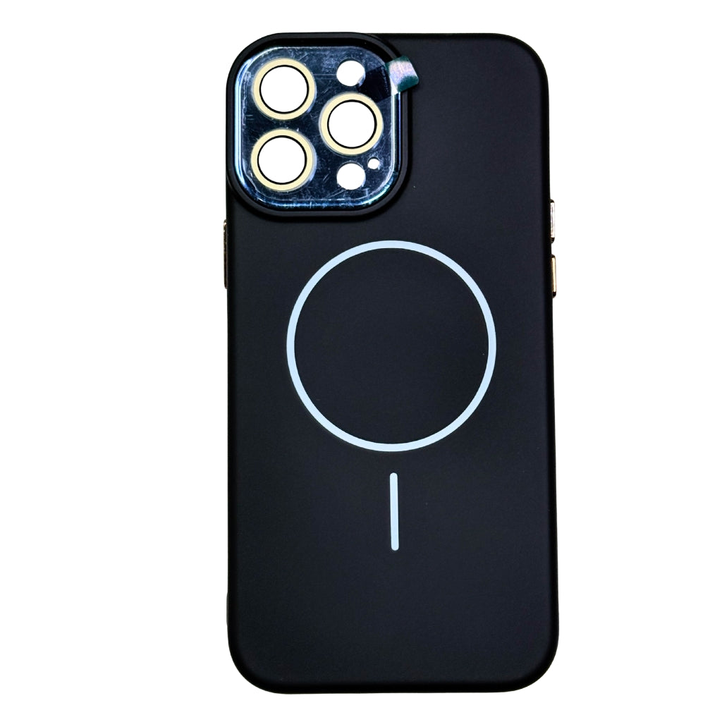 Mungu Highly Premium iPhone 14 14 Pro Max 13 Pro Max Glossy Silky Case with Lens Protection & Magsafe in Multi Colour